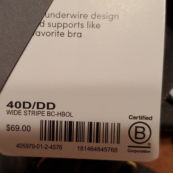 Athleta Aqualuxe Bra-Sized Bikini Top - Picture 5 of 6